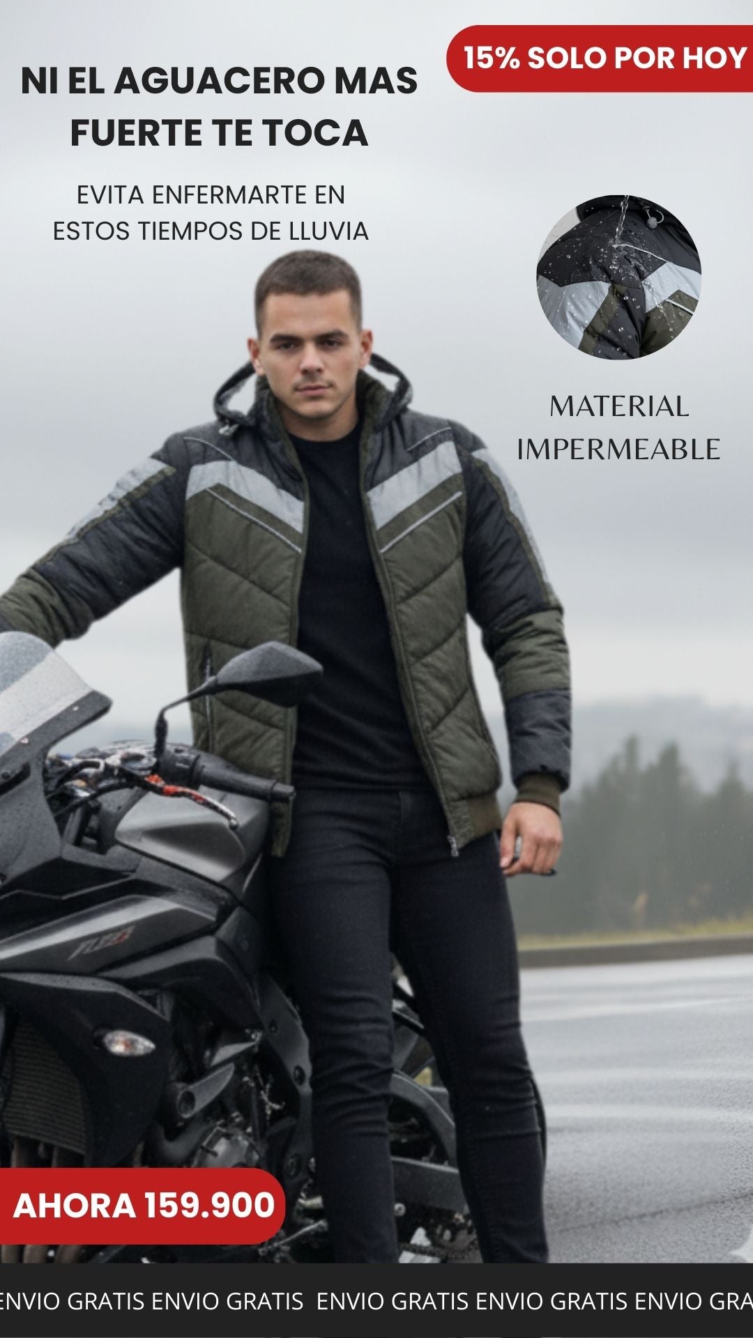 Chaqueta cold bike