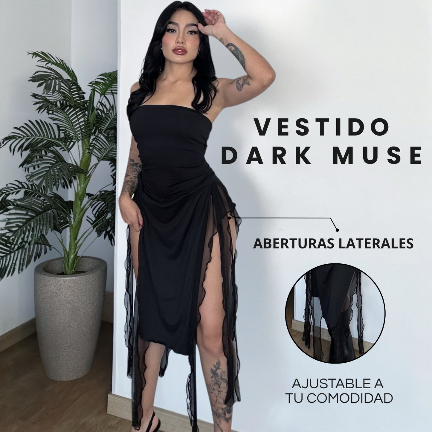 VESTIDO - DARK MUSE